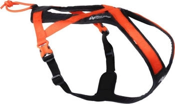 Non-stop dogwear Rush Harness Black/orange 2