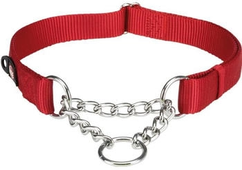 Trixie Premium Zug-Stopp-Halsband S-M rot