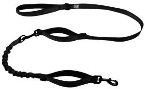 Duvo+ Explor Ultimate Fit 2in1 Leine Fashion granite black 180cm/25mm