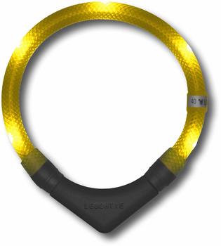 Leuchtie Plus Halsband 40cm sonnengelb