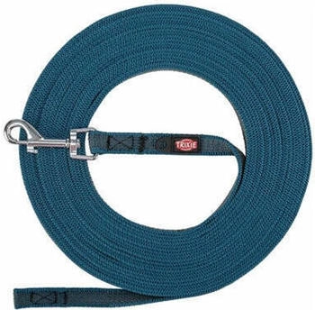 Trixie Schleppleine, gummiert, petrol L-XL: 15 m/17 mm
