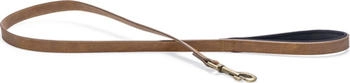Beeztees Hundeleine Balacron Ax Kunstleder braun, Maße: 100 cm / 20 mm