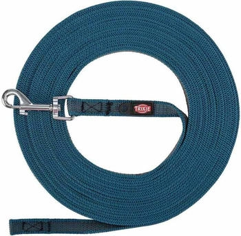 Trixie Schleppleine, gummiert petrol, Größe: L-XL