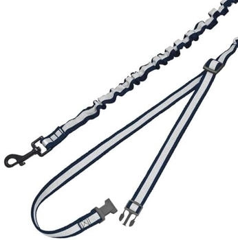 Nobby Joggingleine Elastic Joggingleine Elastic blau L 80/120 cm, B 25 mm, Hueftgurt max. 105 cm