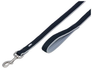 Nobby Leine Mesh Preno grau, Maße: 120 cm / 20/25 mm