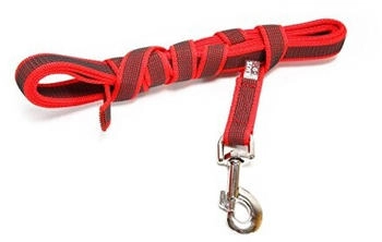 Julius K-9 Julius-K9 C&G - Super-grip leash red/grey 20mm/3.0m without handle