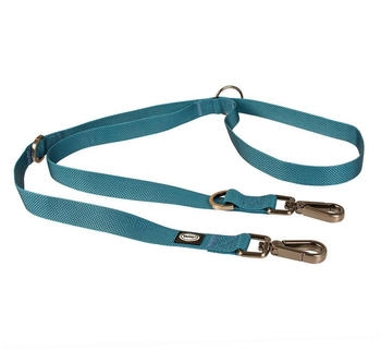 Duvo+ North Duo Leine Nylon petrolblau