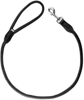 HUNTER Führleine Round & Soft Canadian Up schwarz, Maße: 6 mm / 110 cm