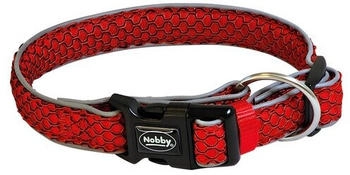 Nobby Halsband Mesh Air rot, Größe: L-XL / Breite: 32 mm