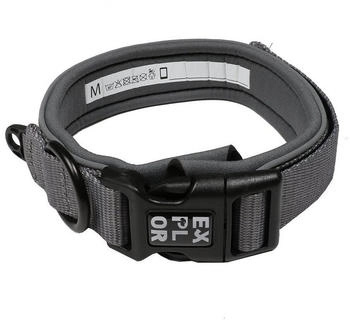 Duvo+ EXPLOR Ultimate Fit Comfy Halsband Safety silver reflective, Größe: XS