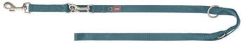 Trixie Premium Verlängerungsleine, petrol - Größe M - L: 200 cm lang, 20 mm breit
