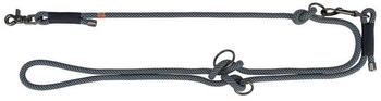 Trixie Soft Rope Verlängerungsleine schwarz/grau, Größe: L-XL