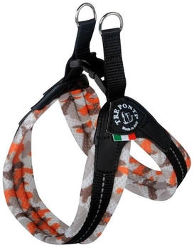 Tre Ponti Easy Fit Camouflage Mesh Click Closure Orange Camouflage Gr. 1