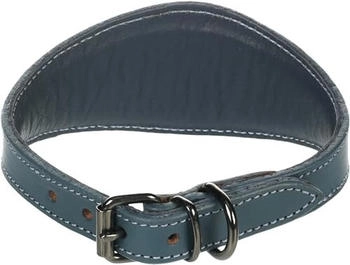 Flamingo Halsband Windhund Denver blau, Größe: M / Breite: 55 mm