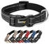 Lionto verstellbares Hundehalsband schwarz S