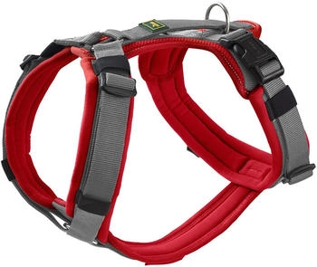 HUNTER Geschirr Maldon Up rot/grau 53-71/M