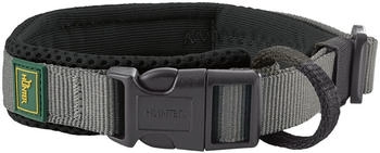 HUNTER Halsband Maldon schwarz/grau, Gr&ouml;&szlig;e: M / Breite: 2,0 cm