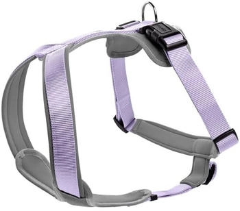 HUNTER Geschirr Neopren lila/ grau M