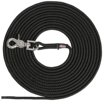 Trixie Schleppleine Schwarz - 15 m