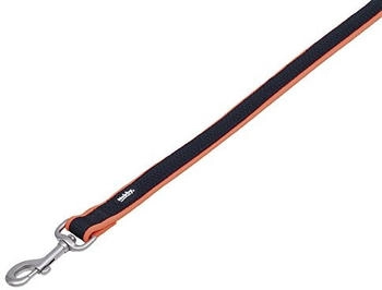 Nobby Leine Mesh Preno neonorange, Maße: 120 cm / 15/20 mm