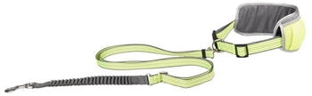 Flamingo Joggingleine + Taillengurt Rono gelb