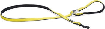 Beeztees Hundeleine LED Parinca Premium gelb, Maße: 150 cm / 20 mm