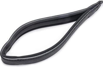 Beeztees Hundeleine Balacron Ax Kunstleder schwarz, Maße: 110 cm / 25 mm