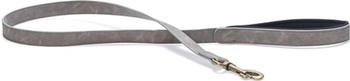 Beeztees Hundeleine Balacron Ax Kunstleder grau, Maße: 100 cm / 25 mm