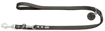 HUNTER Verstellbare F&uuml;hrleine Aalborg steingrau, Ma&szlig;e: 20 mm / 200 cm
