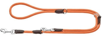 HUNTER Verstellbare F&uuml;hrleine Freestyle orange, Ma&szlig;e: 8 mm / 200 cm