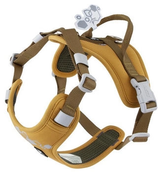 Hurtta Weekend Warrior Geschirr II ECO desert (braun), Größe: 55-70 cm