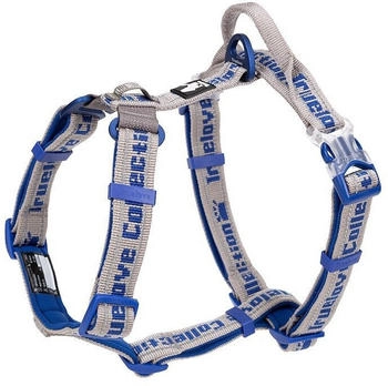 Truelove Escape Geschirr mit Neopren unterlegt grau/blau, Größe: XS