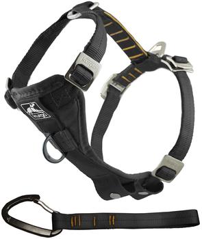 Kurgo Tru Fit Smart Harness (incl. Seat Belt Tether) Black Gr. XL