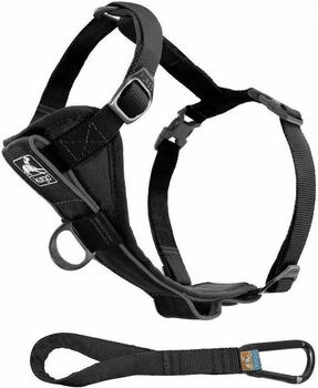Kurgo Tru Fit Smart Harness (incl. Seat Belt Tether) Black Gr. L
