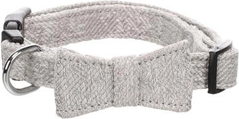 Flamingo Halsband mit Schleife Nelson grau, Größe: XS