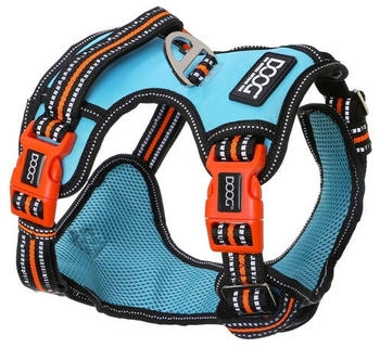 Doog Neotech Geschirr Beethoven aqua/orange, Größe: S