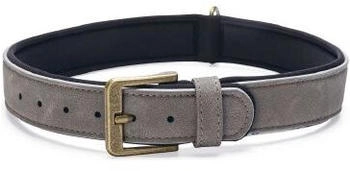 Beeztees Balacron Ax - Halsband - Kunstleder - Grau - 52-62 cm x 30 mm