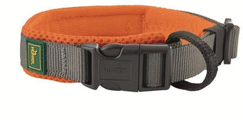 HUNTER Halsband Maldon orange/grau S / 25 - 35 cm