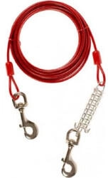 Duvo+ Anlegeleine mit Feder rot