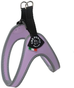 Tre Ponti Easy Fit Palette Pastel Silver, Click-Verschluß, lilac Gr. 4