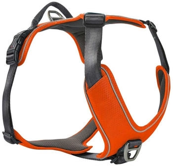 Wolters Geschirr Active Pro Comfort rot-orange/anthrazit, Größe: 2