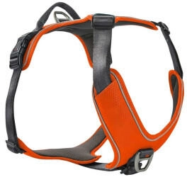 Wolters Geschirr Active Pro Comfort rot-orange/anthrazit, Größe: 3