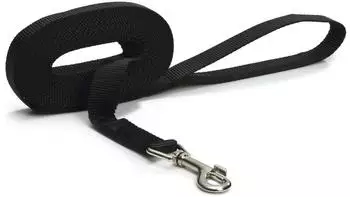 Beeztees Suchleine Nylon schwarz, Länge: 10 m