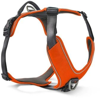 Wolters Geschirr Active Pro Comfort rot-orange/anthrazit, Größe: 7