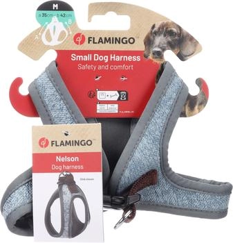 Flamingo Geschirr Step & Go Nelson blau, Größe: M