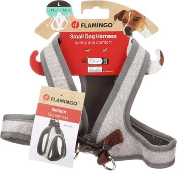 Flamingo Geschirr Step & Go Nelson grau, Größe: L