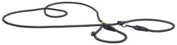 Beeztees Schleppleine Parinca Premium rund Nylon schwarz, 300 cm / 10 mm