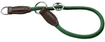 HUNTER Freestyle Halsband dunkelgr&uuml;n S-M 8mm (201905)