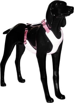 Paikka Hundegeschirr reflektierend "Visibility Harness" pink, Größe: M