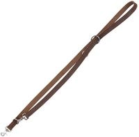 TRIXIE Rustic Fettleder-Verl&auml;ngerungsleine - dunkelbraun - 2,00 m/25 mm -